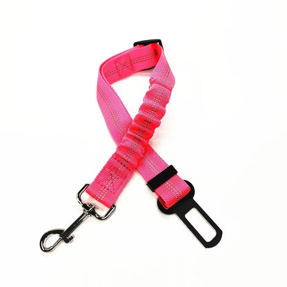 Secure Your Pet with Our Adjustable Dog and Cat Car Seat Belt - Safety Harness for Travel