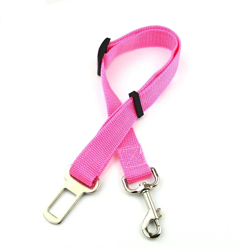 Secure Your Pet with Our Adjustable Dog and Cat Car Seat Belt - Safety Harness for Travel