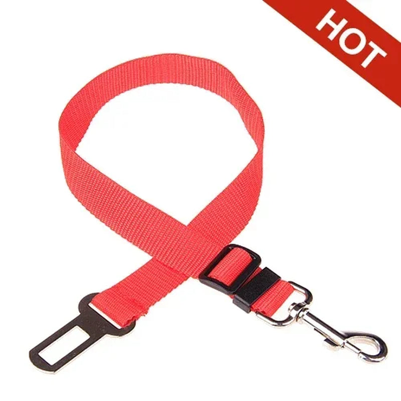 Secure Your Pet with Our Adjustable Dog and Cat Car Seat Belt - Safety Harness for Travel