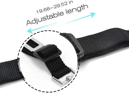 Secure Your Pet with Our Adjustable Dog and Cat Car Seat Belt - Safety Harness for Travel
