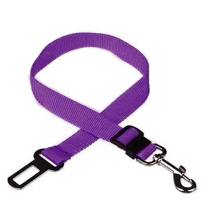 Secure Your Pet with Our Adjustable Dog and Cat Car Seat Belt - Safety Harness for Travel