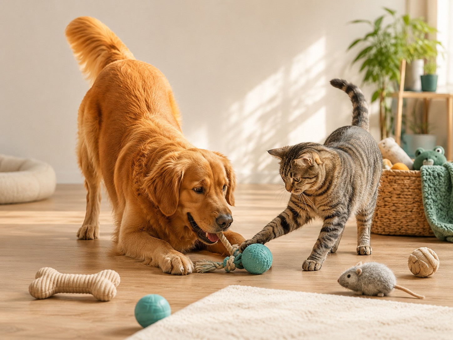 Spielzeug für Hund & Katze